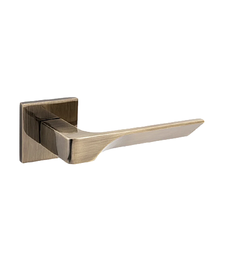 Ручки стандарт Ручка дверная Code Deco на квадратном основании H-30122-A-AB 